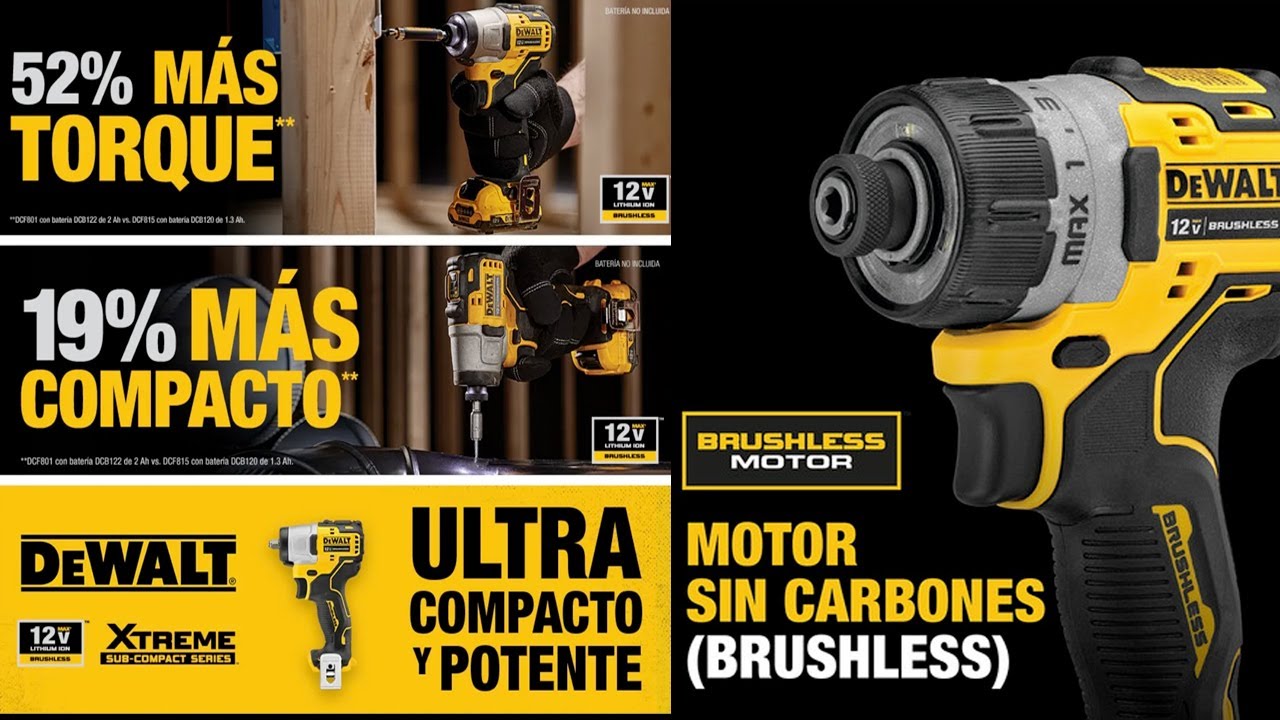 Atornilladores XTREME 12V DEWALT