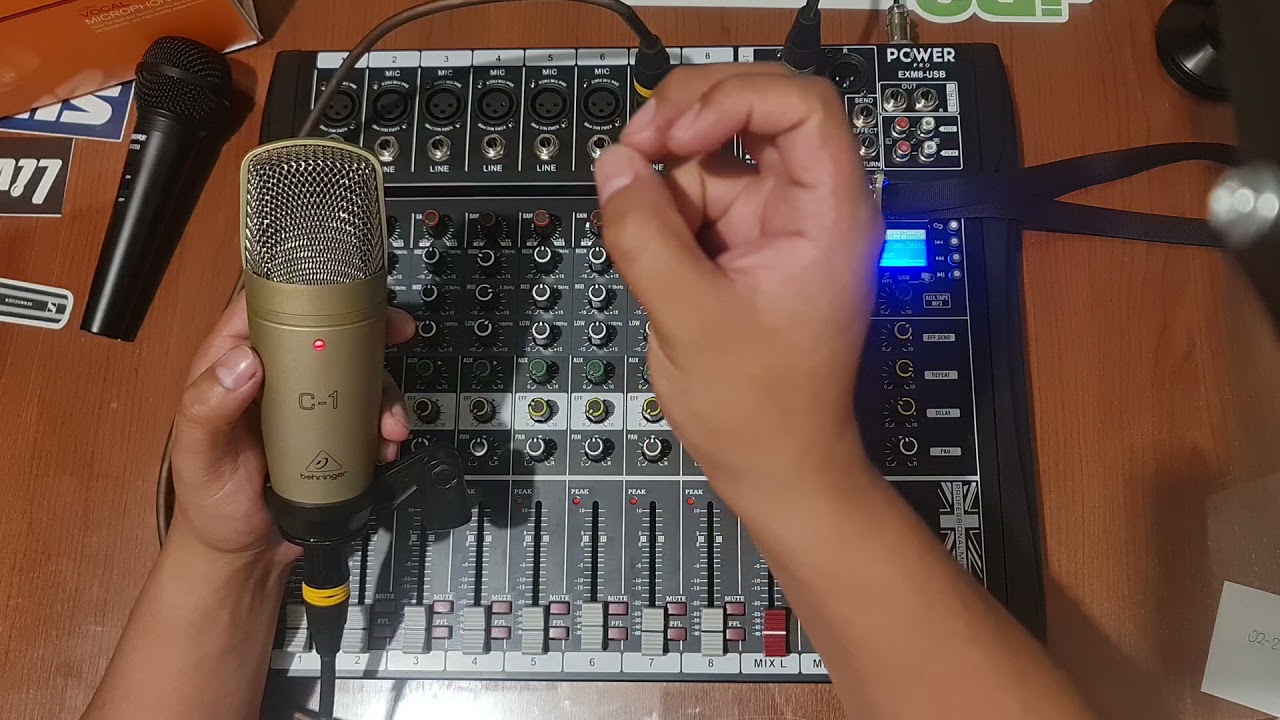 ✅ PARTE 8 ✅ TUTORIAL ⚠️ CONSOLA DE AUDIO/MIXER ANALOGICA:  +48v Alimentación Fantasma POWER PRO