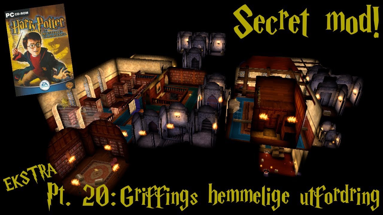 GRIFFINGS HEMMELIGE UTFORDRING - Harry Potter og Mysteriekammeret PC Del 20 | Norsk Retrogaming