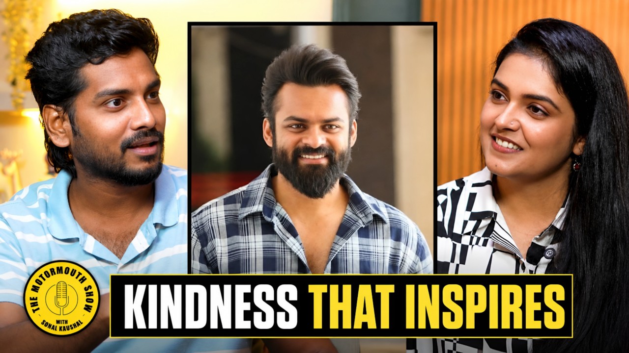 Sai Dharam Tej's Humility Is Something Else ❤️ | ft. Sanjay Appan