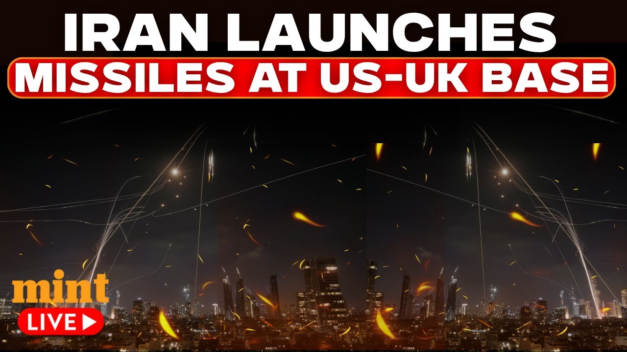 LIVE | Iran Fires Long-Range Missiles at US-UK Diego Garcia Base, Escalating War Tensions