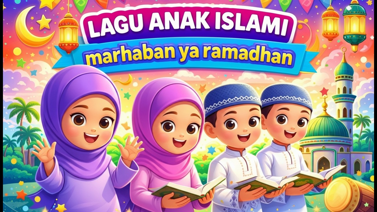 LAGU ANAK ISLAMI MARHABAN YA RAMADHAN 🌙 Lagu Ramadhan Anak Ceria & Lucu 2026 | Lagu Anak Muslim