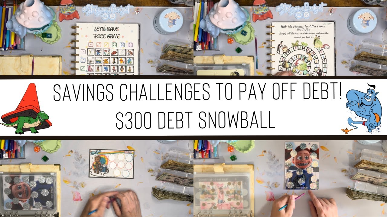 Cash Stuffing to becoming Debt Free! $300 into our Debt Binder