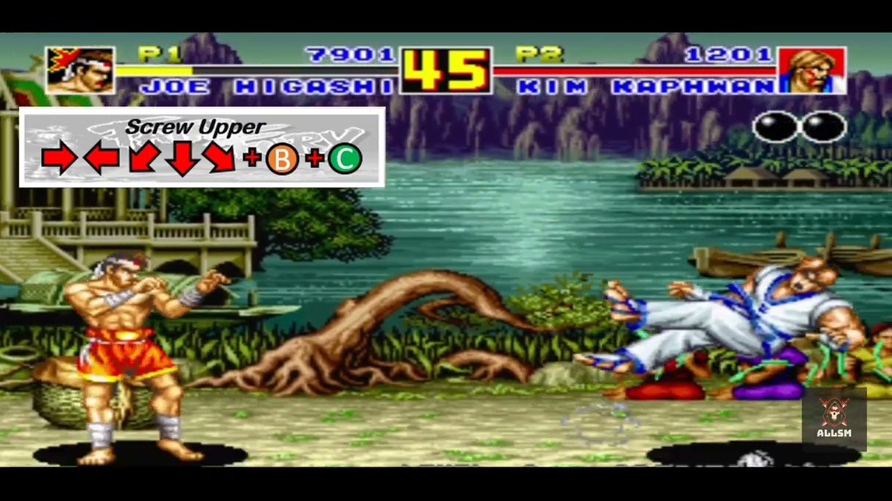 Fatal Fury 2 All Special Moves