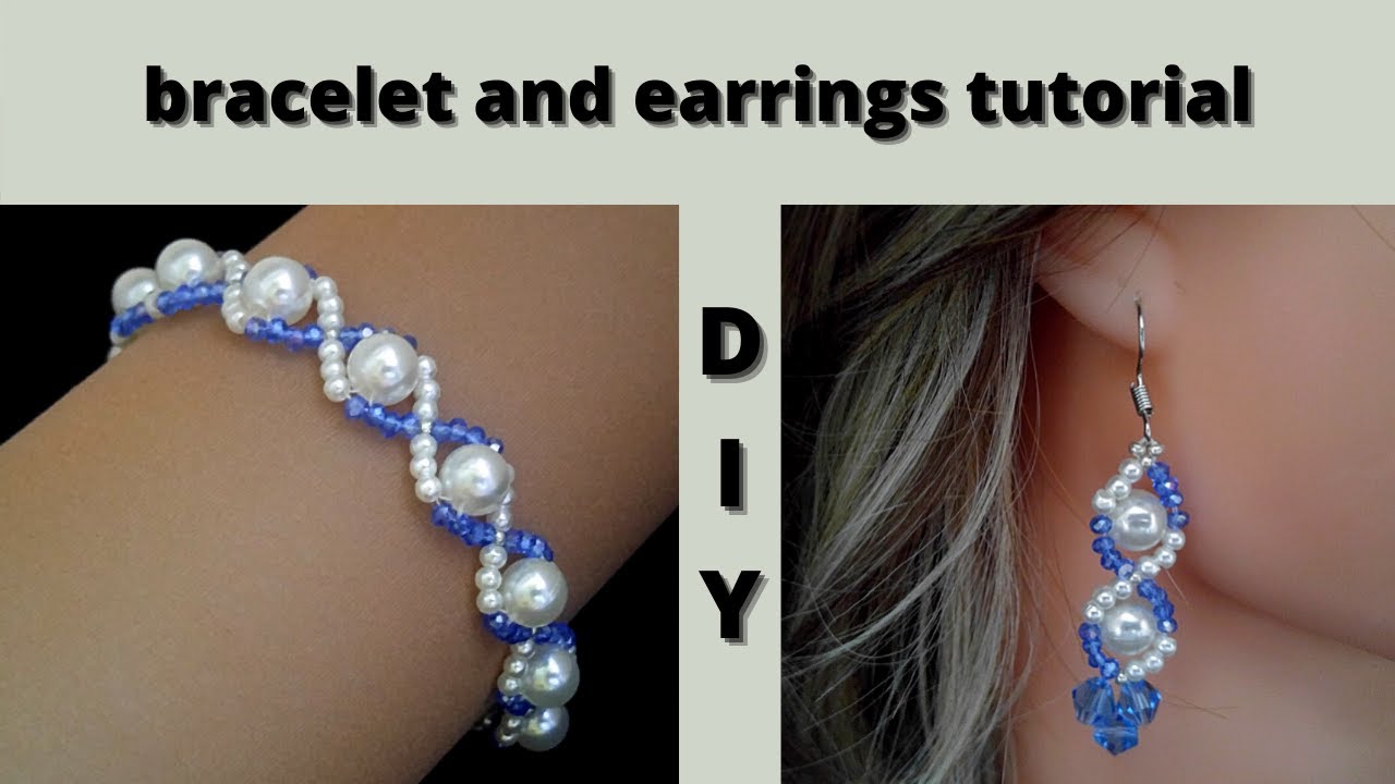 DIY jewelry set in minutes// Easy jewelry set tutorial//