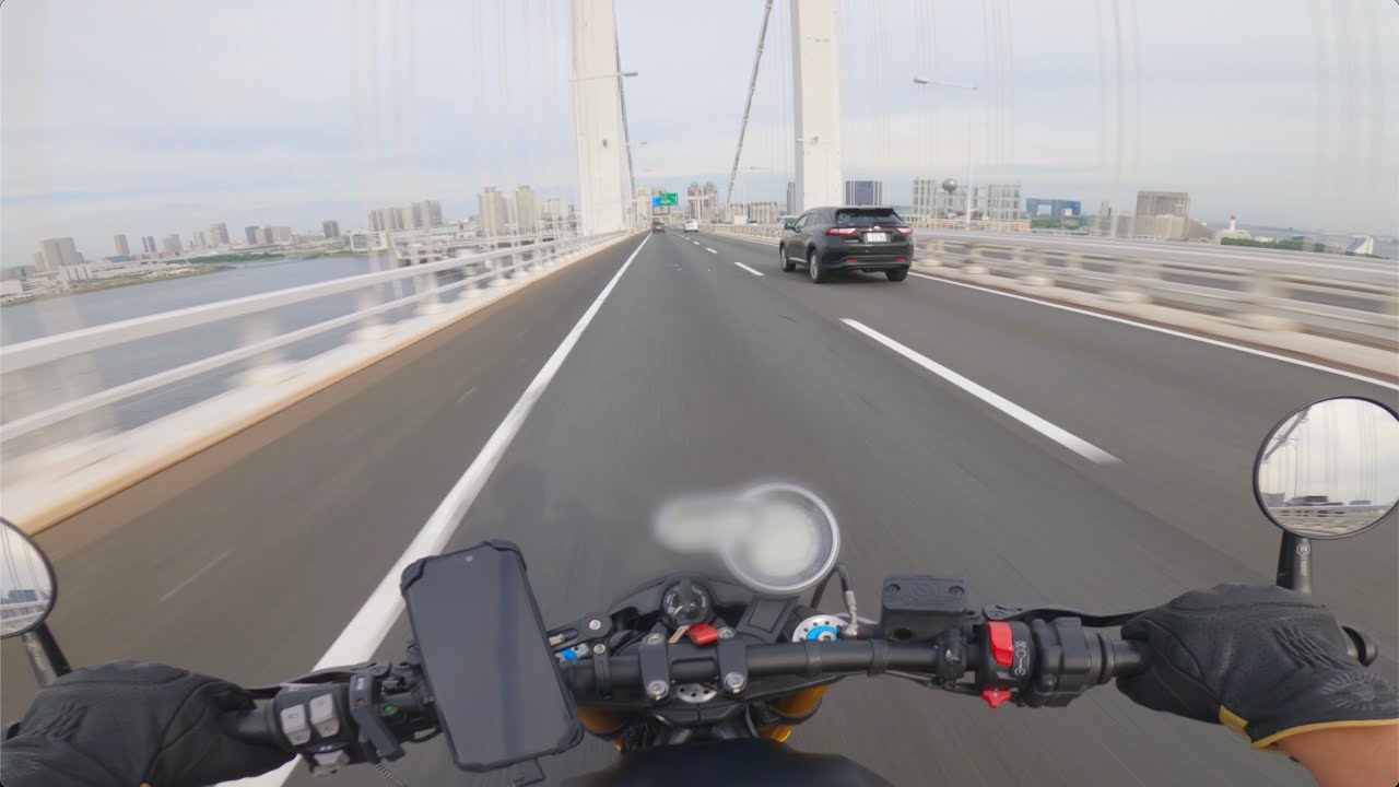Tokyo Ride [4k] | Shuto-ko Exp Way | Ducati Scrambler 1100 Sport Pro
