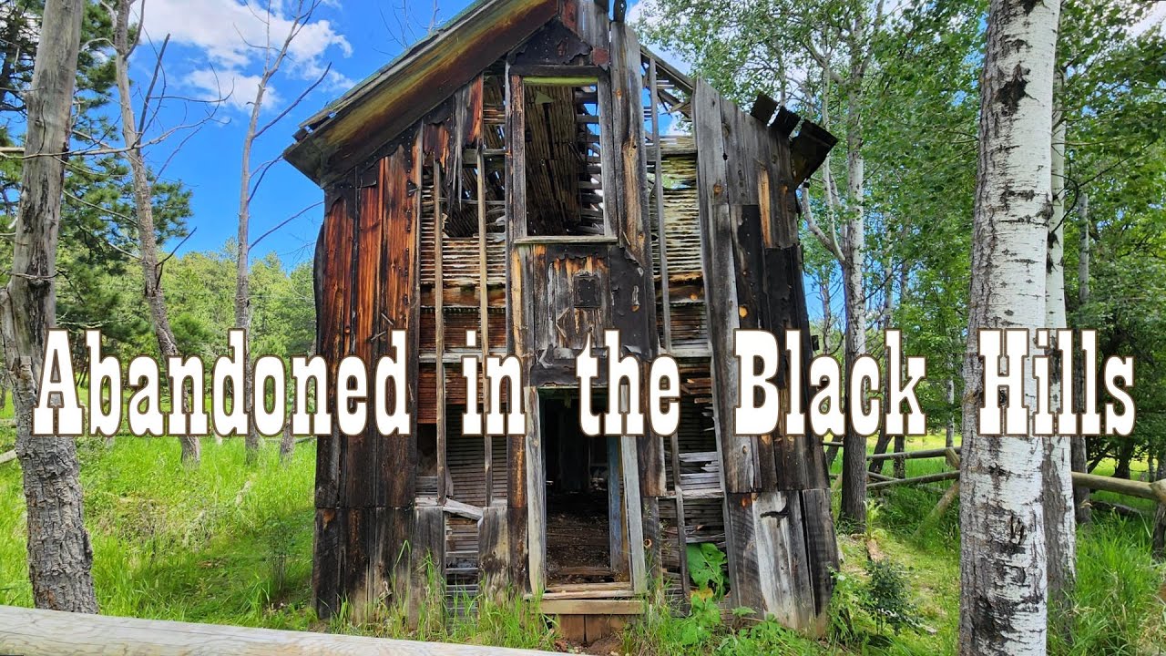 GHOST TOWN in the BLACK HILLS: ABANDONED SPOKANE SOUTH DAKOTA MINING TOWN