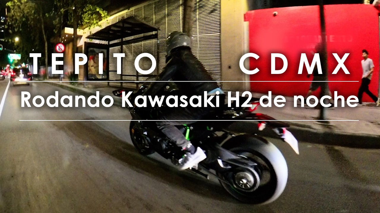 Recorrido por CDMX y sus BARRIOS m&aacute;s&nbsp;famosos en Kawasaki H2
