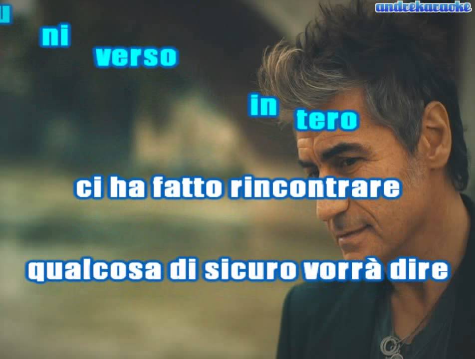 Ligabue - Tu sei lei - karaoke