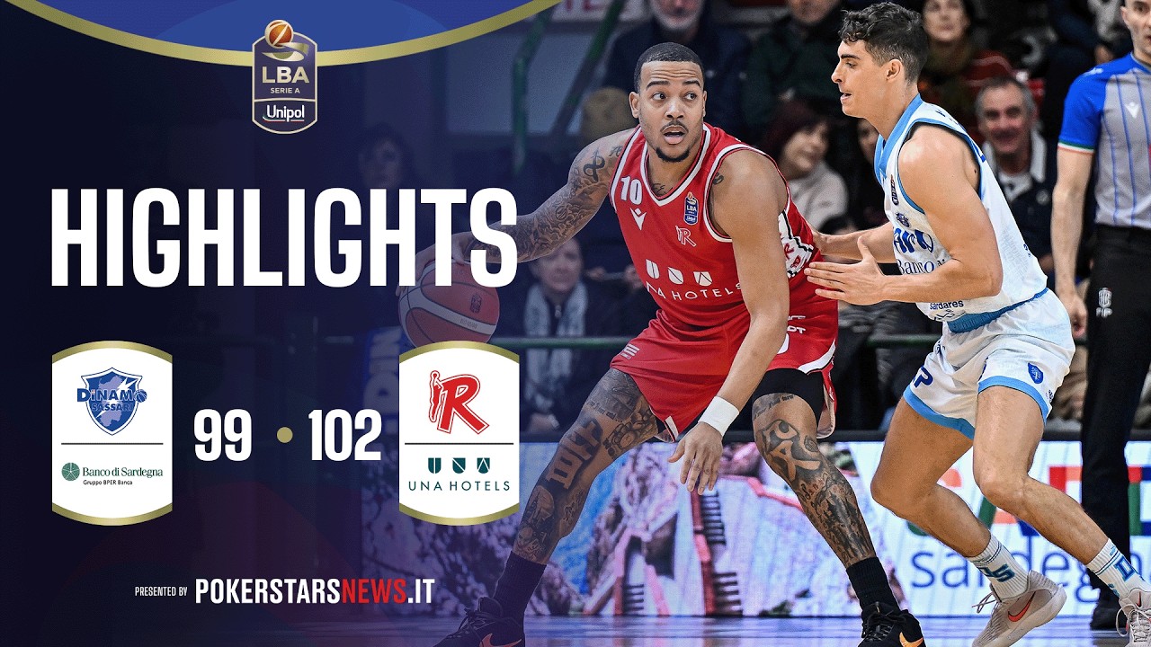 Banco di Sardegna Sassari -UNA Hotels Reggio Emilia|PokerstarsNews Highlights SerieAUnipol 2025/2026