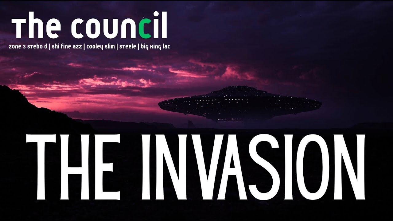 The Council- Zone 3 Stebo D, Shi Fine Azz, Steele, Cooley Slim & Big King LAC- THE INVASION