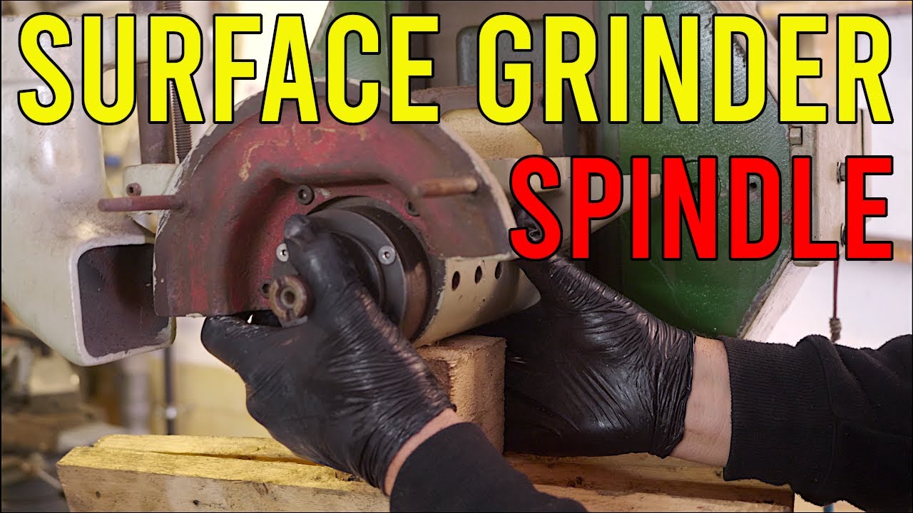 Making tools and parts to repair the surface grinder spindle || RotarySMP