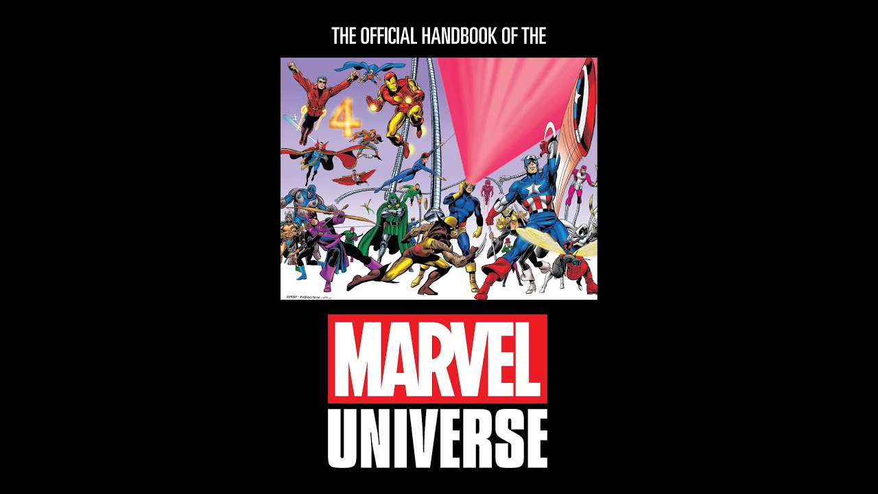 Unboxing The Official Handbook Of The Marvel Universe
