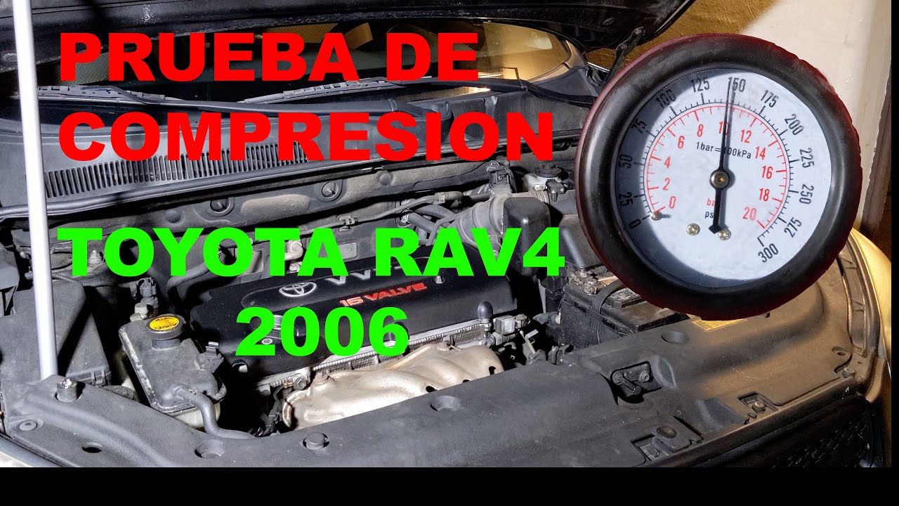 #5 PRUEBA DE COMPRESION TOYOTA RAV4 2007
