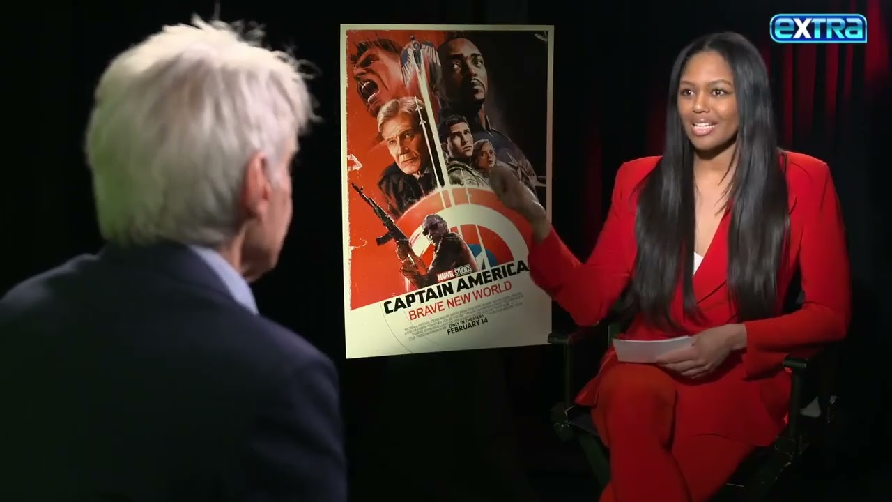 Harrison Ford's interview on the new captain America. #captainamerica #captainamericabravenewworld