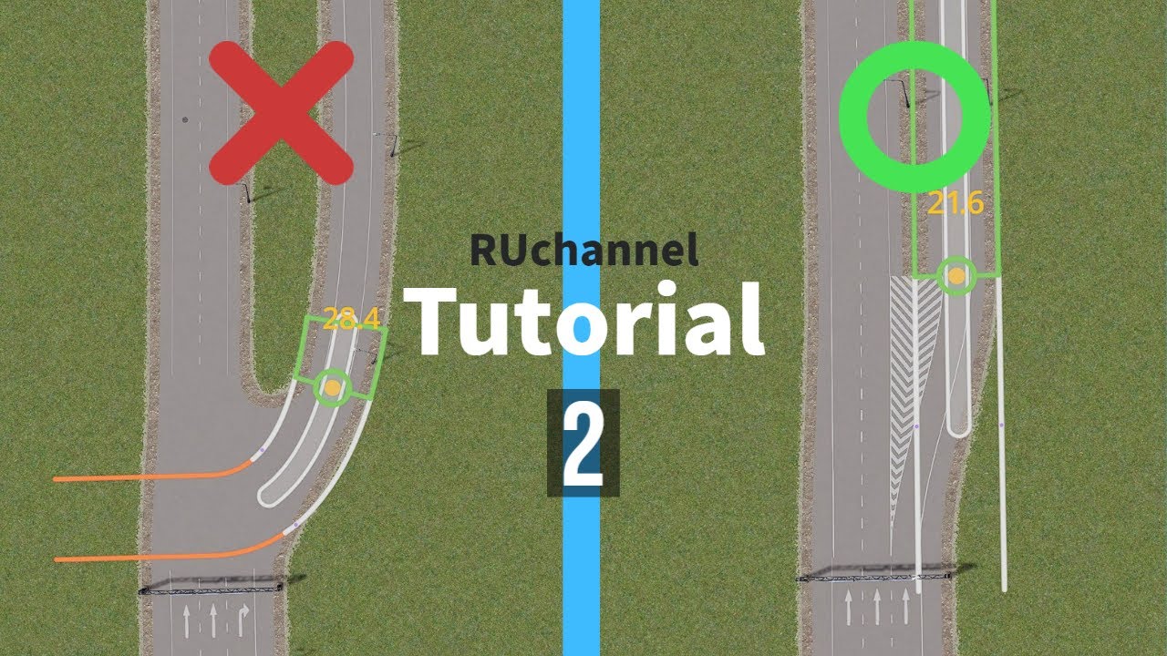 Cities Skylines : How to create a smooth road  (Episode 2)