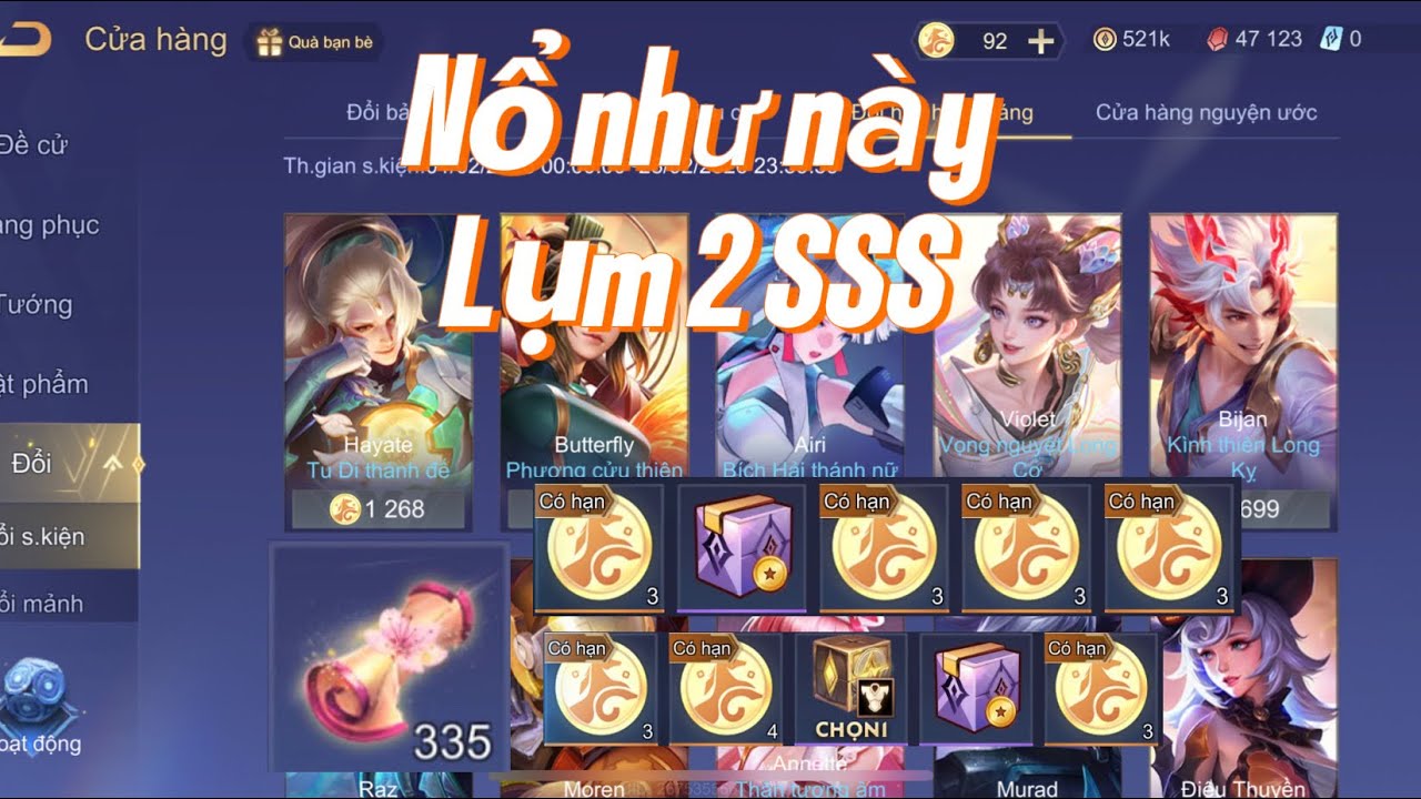 Siêu nhân phẩm lụm luôn 2 skin SSS! #lienquanmobile #vẽbùatuyệtsắc 