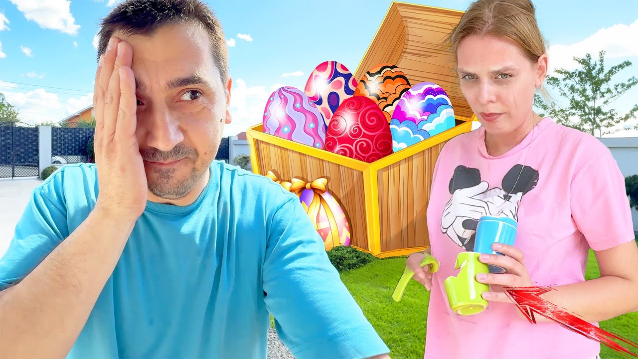 🐇 MAMA PLÂNGE 😭 DECORAȚIUNI SPARTE de PAȘTE 🐣 CADOU de la IEPURAȘ 🐰