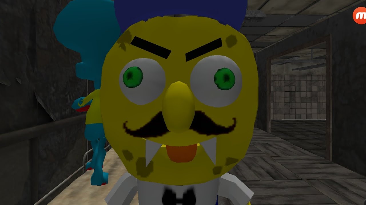 momentos divertidos de sponge neighbor hospital 1/3 episodio 16