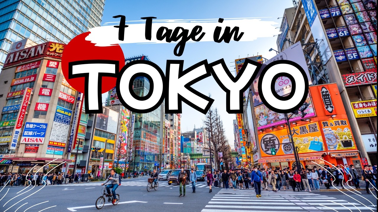 7 Tage TOKIO 🇯🇵 | Was du wirklich sehen musst! • Sehenswürdigkeiten & Reisetipps für Japan 2025