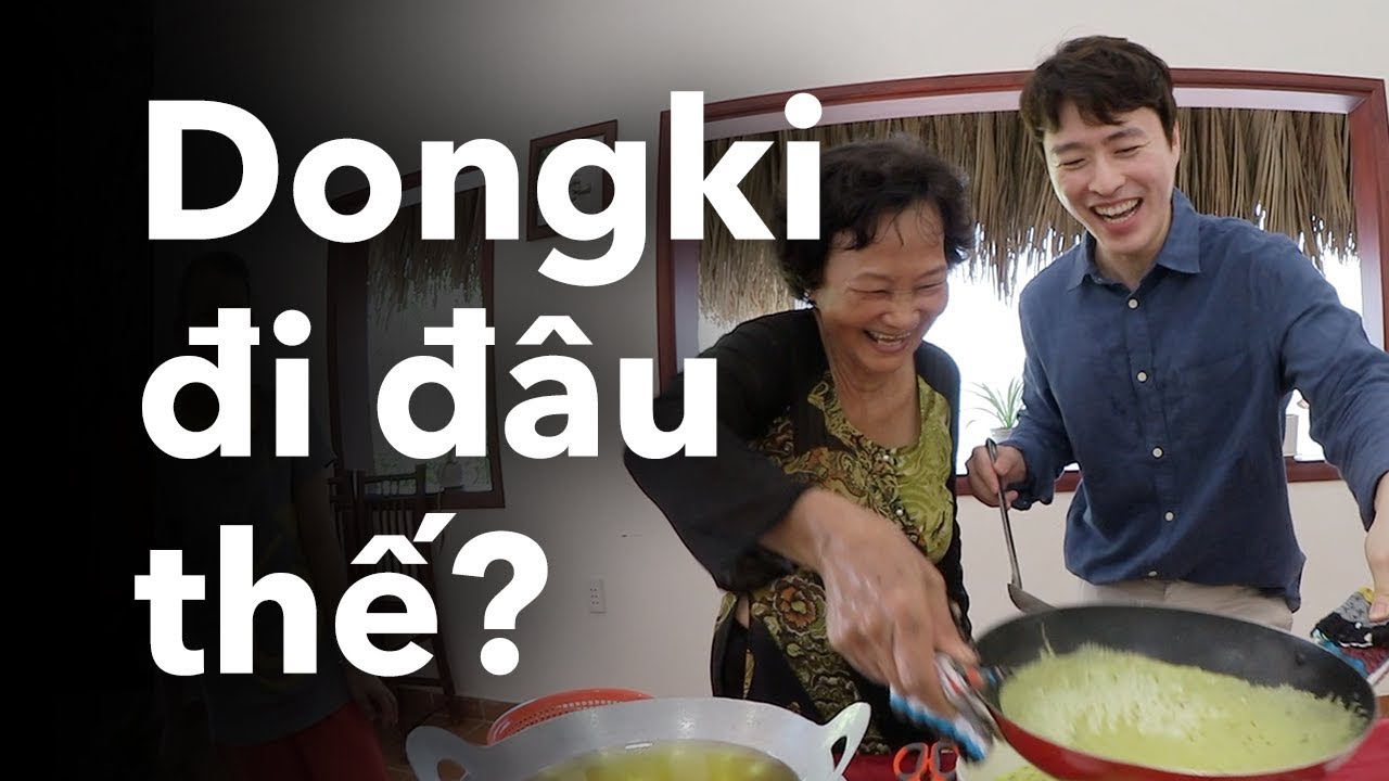 Dongki đi du lịch Vĩnh Long 2 ngày, lần đầu tiên thử đổ bánh xèo! | Khoa Tieng Viet