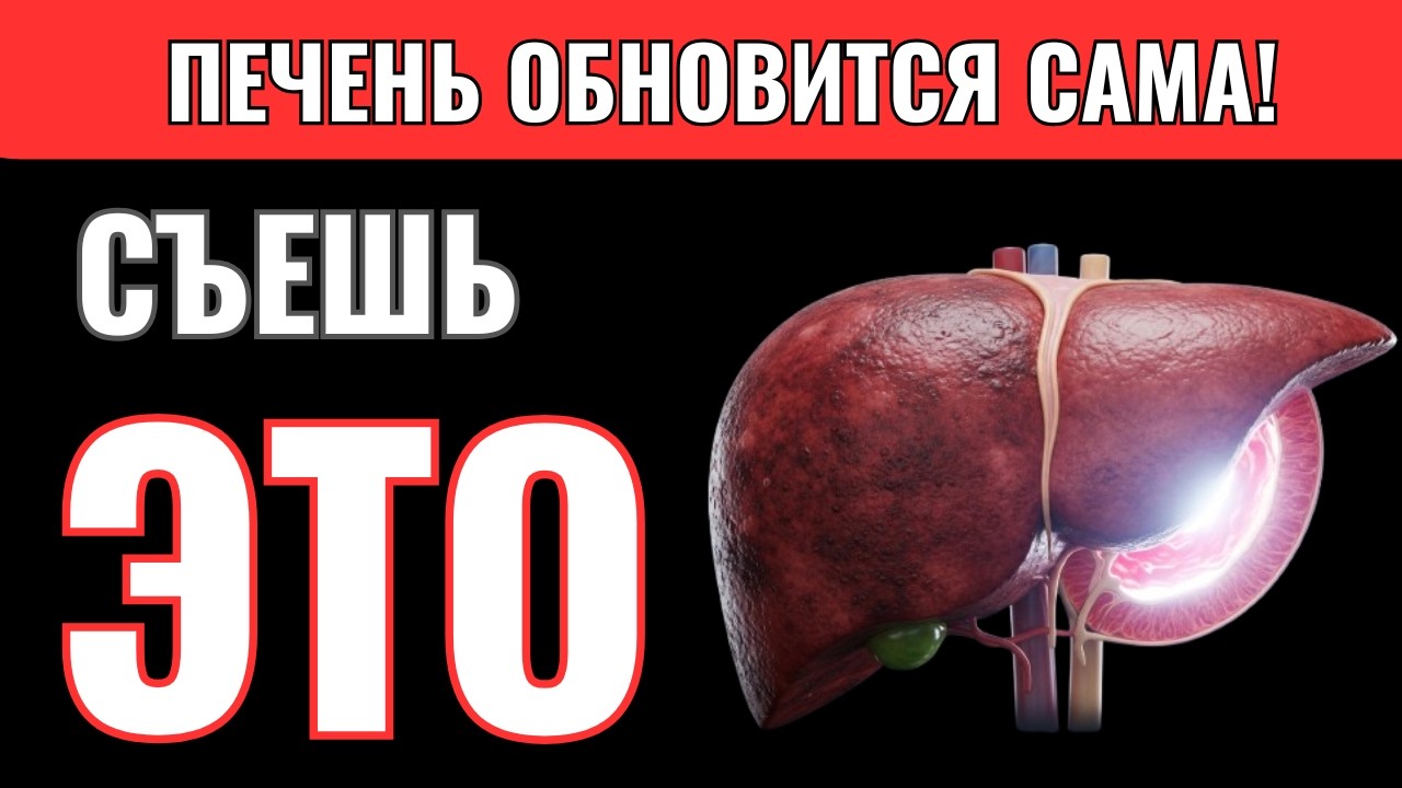 Печень скажет «СПАСИБО» 5 продуктов-реаниматоров, о которых забывают после 50 лет