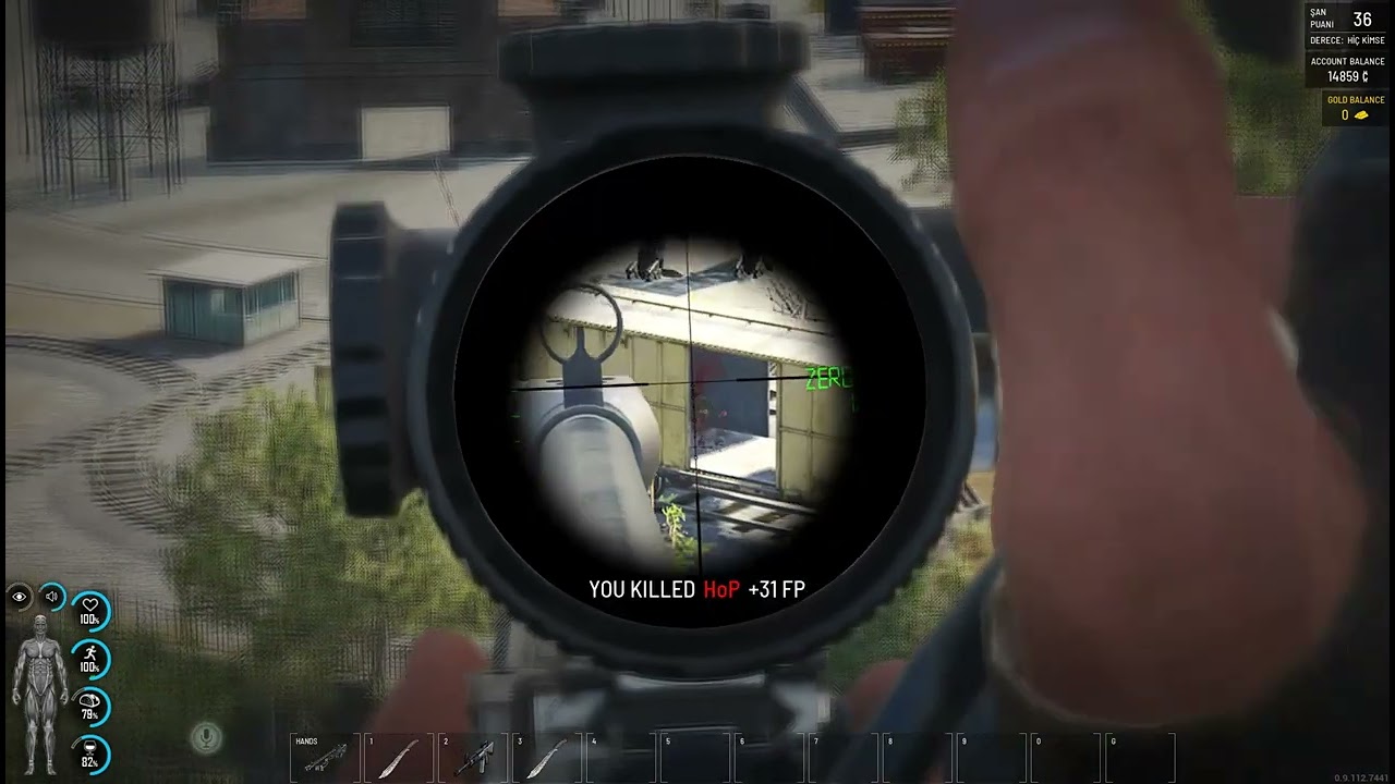 Scum Headshot kill
