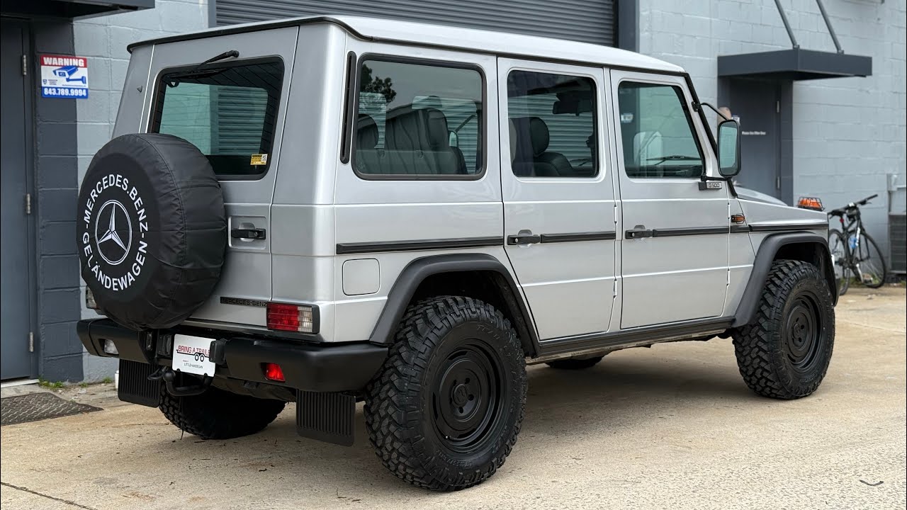 Демонстрация блокируемого дифференциала Mercedes G320