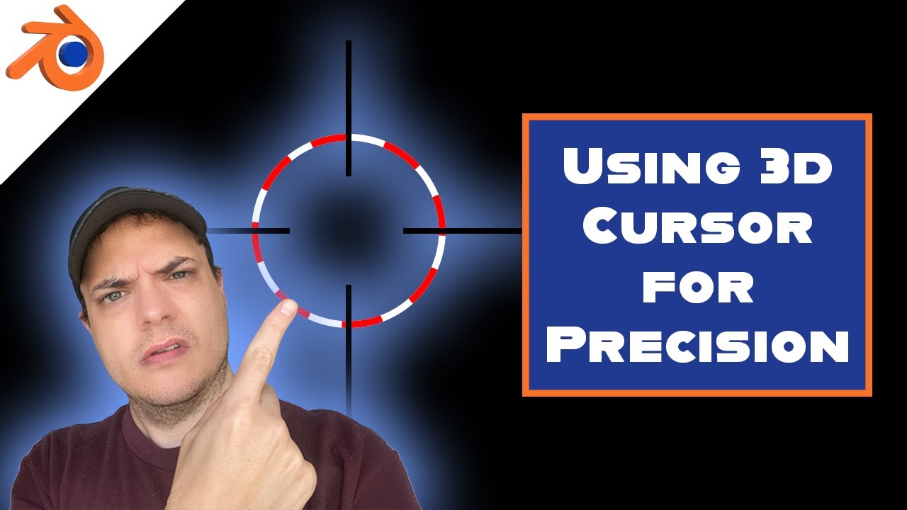 Blender Tutorial: Move to an EXACT Distance Using the 3D Cursor (The Pro Method)