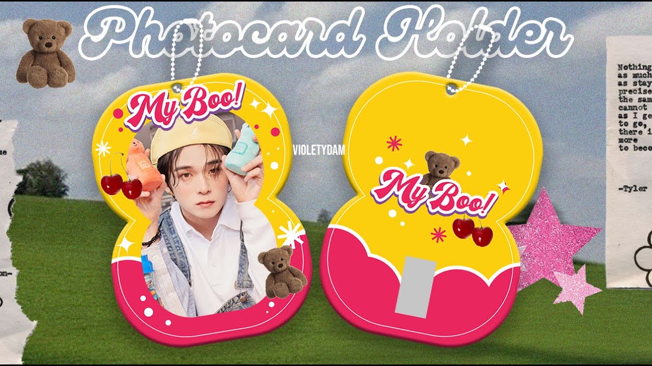 Photocard Holder Design Kpop