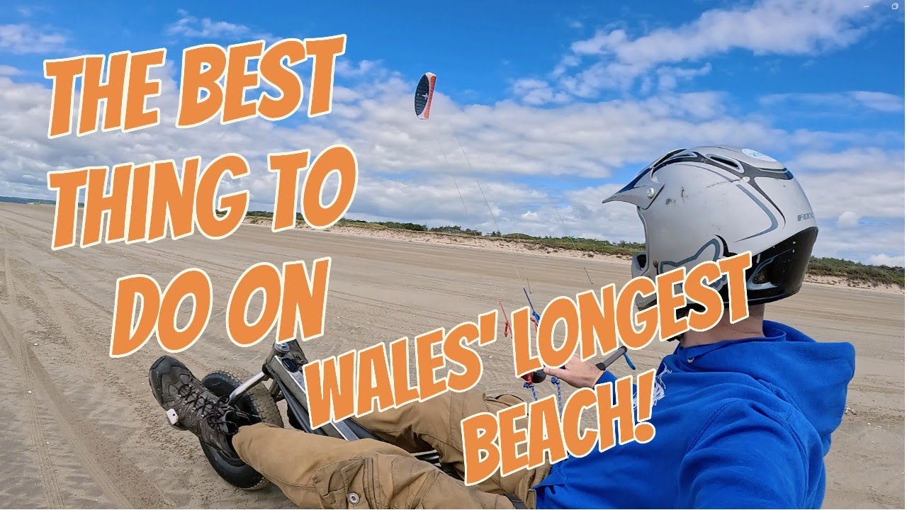 Life's a Beach | Kitebuggying on Wales' longest beach |Vanlife Adventures