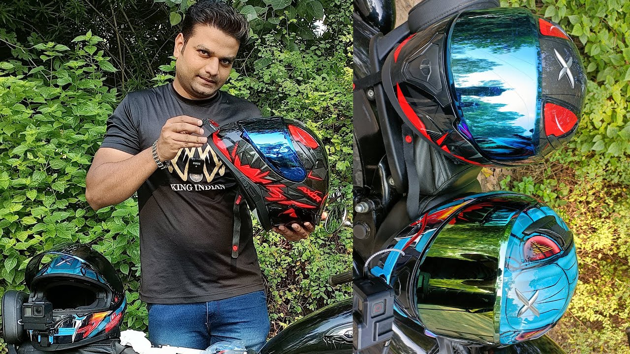 GoPro 8 black Helmet setup - King Indian