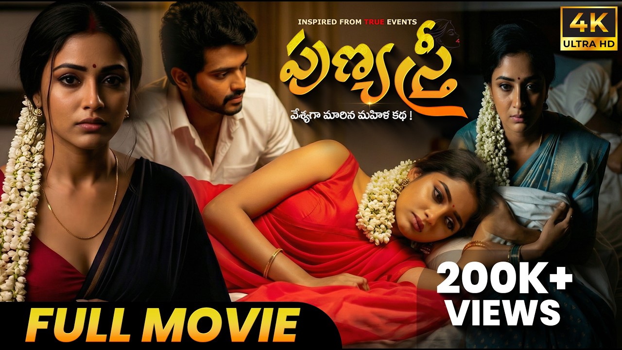 Punya Stree Full Movie | True Moral Story 😢 | Heart Touching Telugu Drama | #telugu #movies