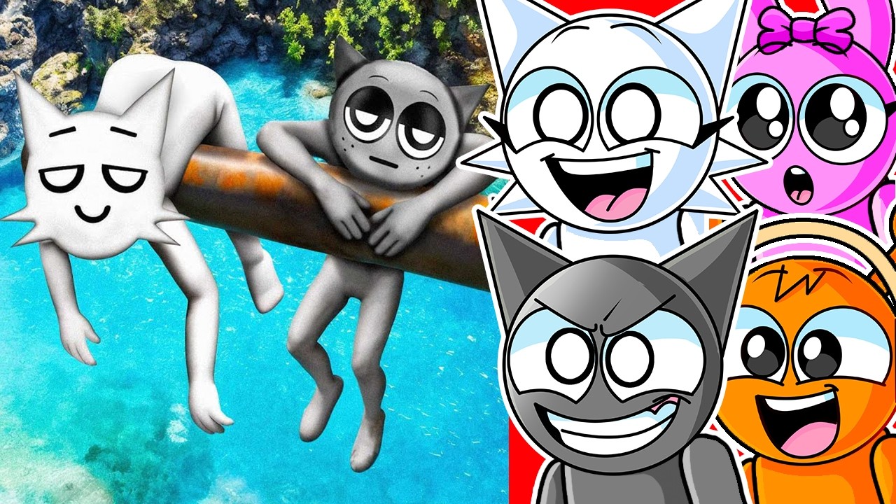 Reacting to HILARIOUS SPRUNKI SQUAD RAGDOLLS!