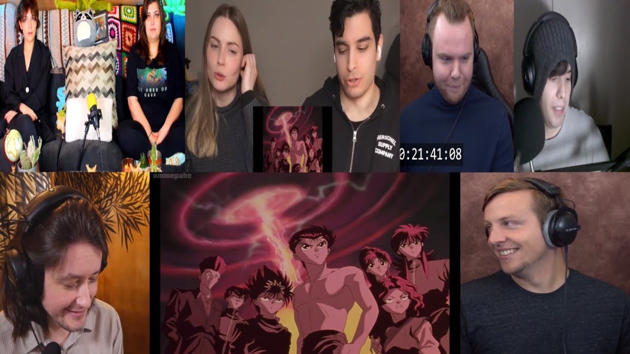 YU YU HAKUSHO EPISODE 80 REACTION MASHUP!!