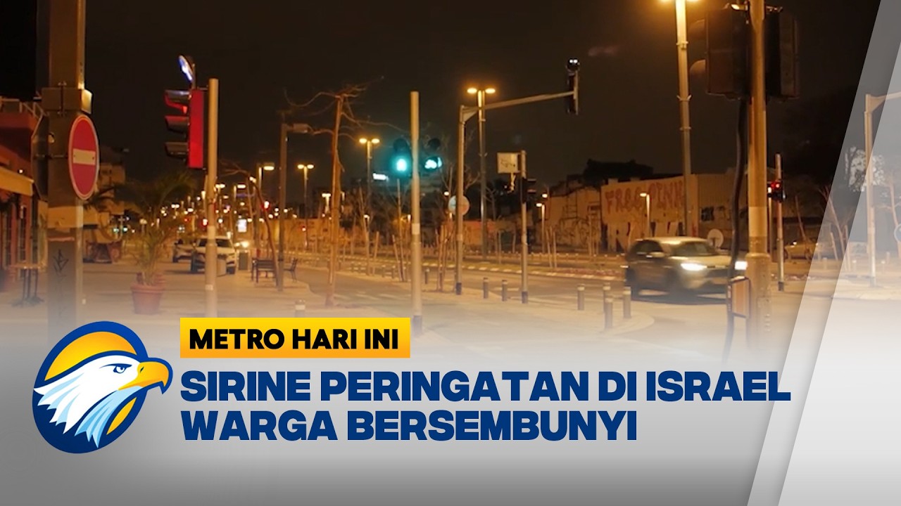 Sirine Peringatan Kembali Terdengar di Pusat Kota Israel  - [Metro Hari Ini]