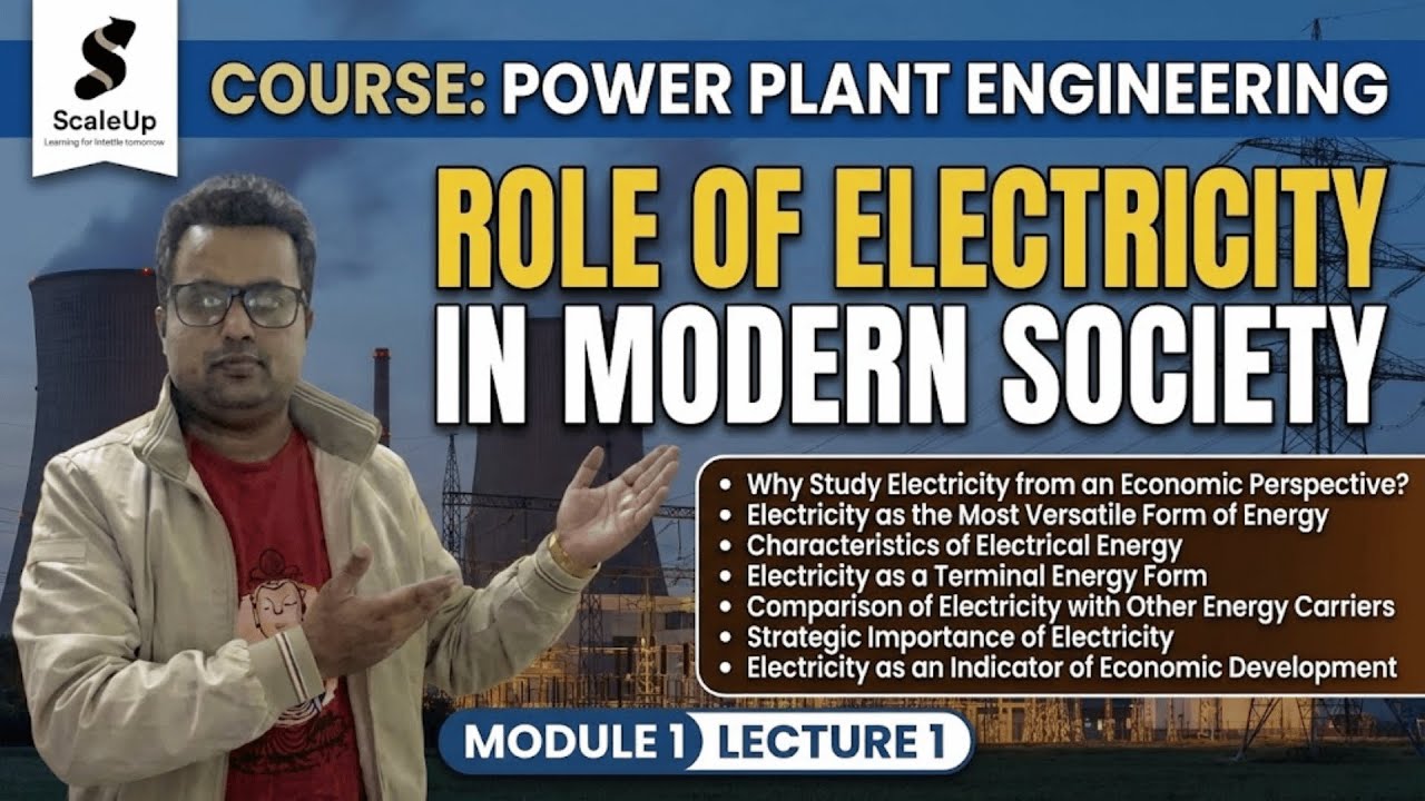 L1 Role of Electricity in Modern Society