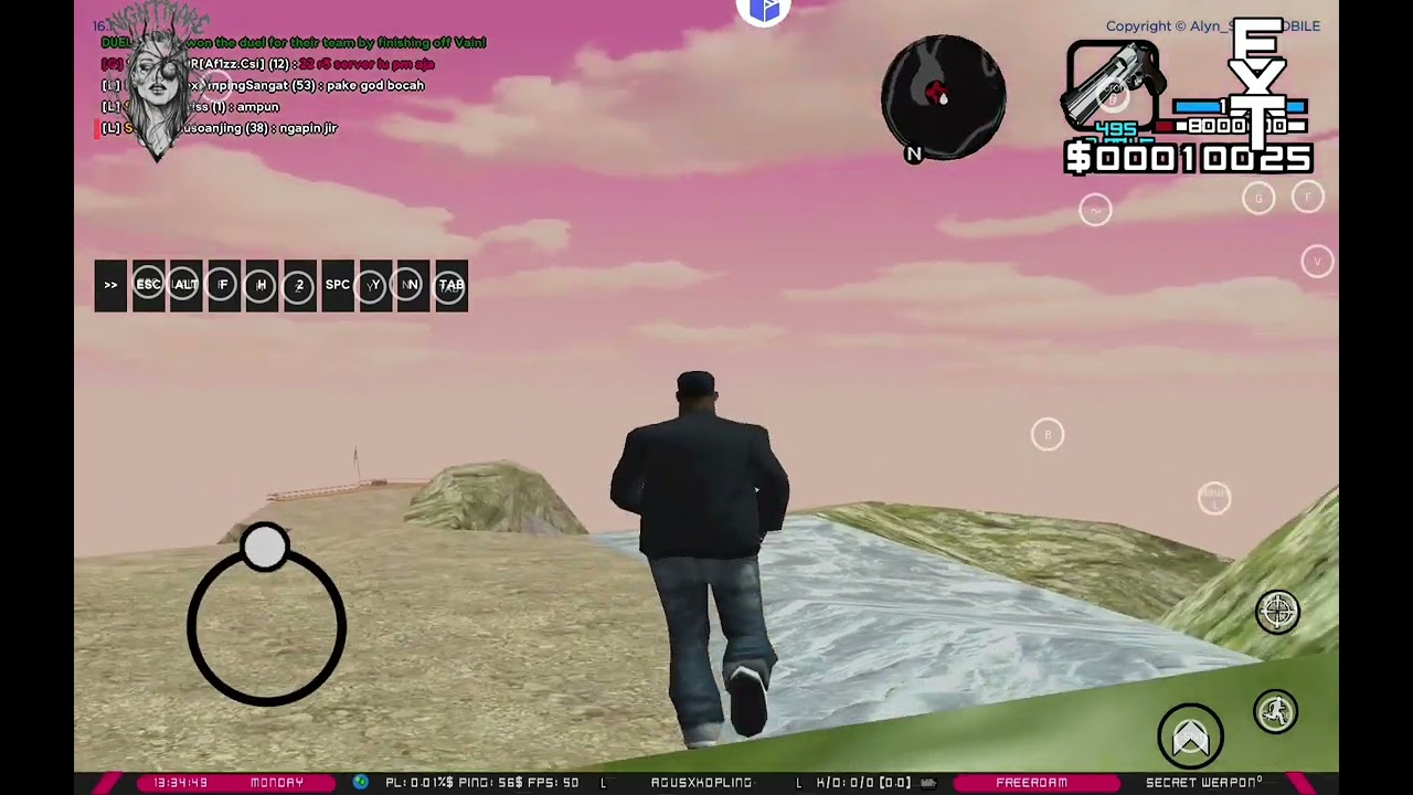 Tutor main GTA samp pake GG mouse pro