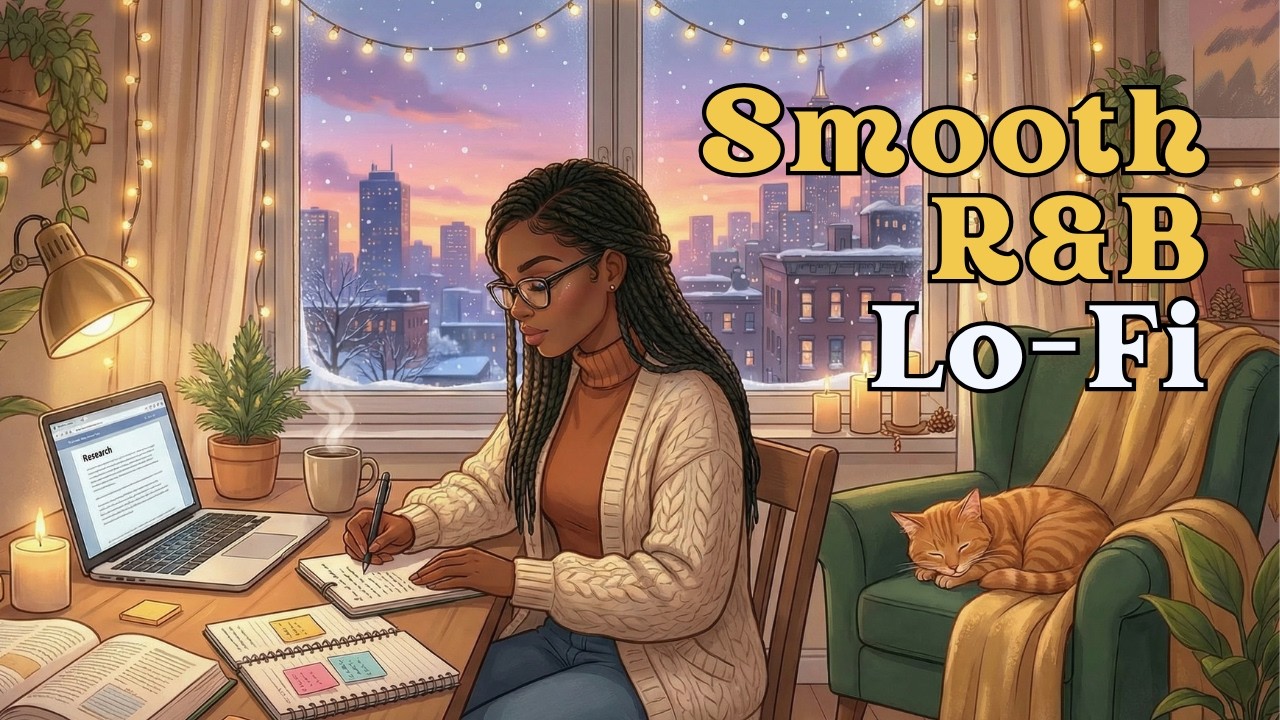 ⭐ 24/7 Live — NYC Lofi Neo-Soul & Soft Jazz for Study, Journaling & Writing New Year’s Resolutions