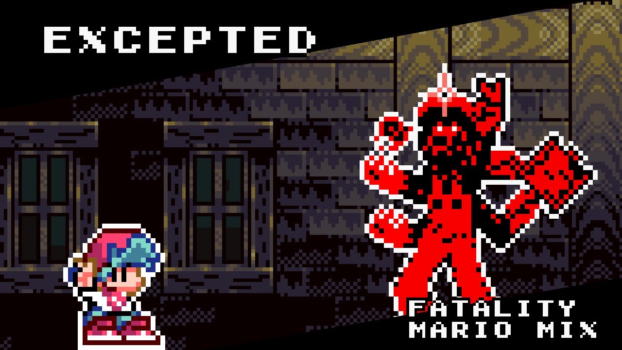 FNF Excepted V0 - Fatality (Mario Mix) - Night of SNES v2