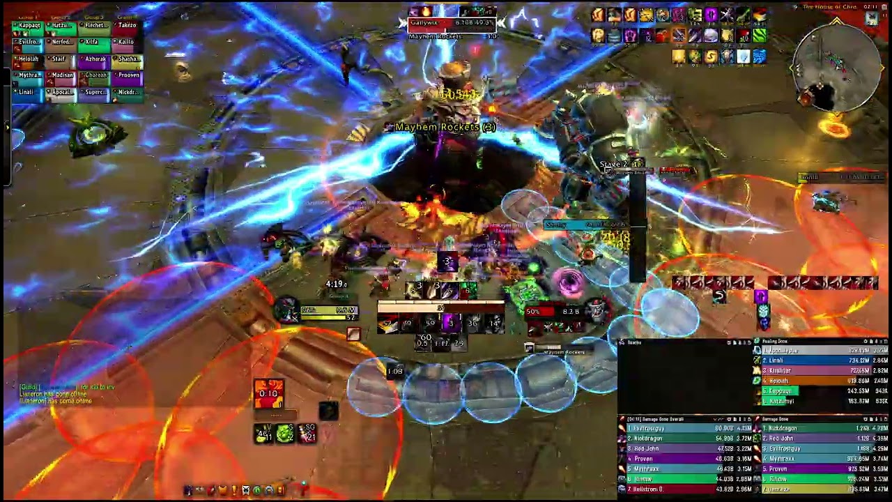 Wow Firestorm fanatics vs mythic Chrome King Gallywix sub rogue pov