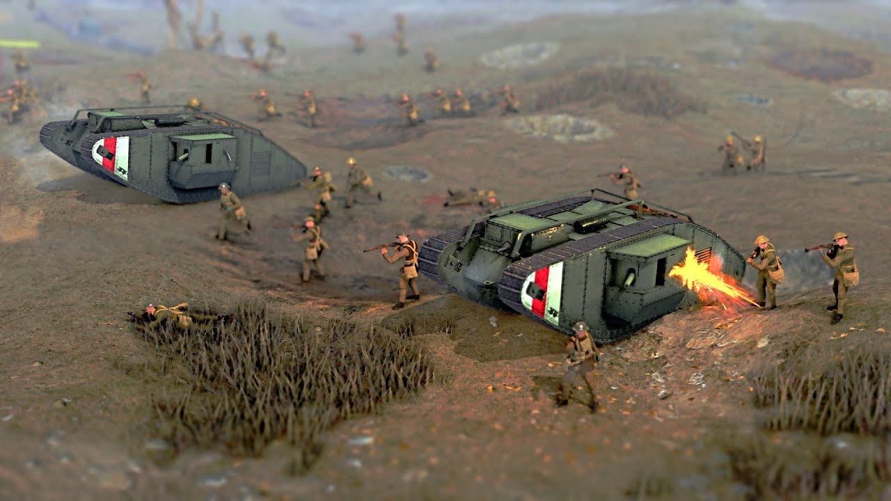The Landship in Trench Warfare | Tilt Shift