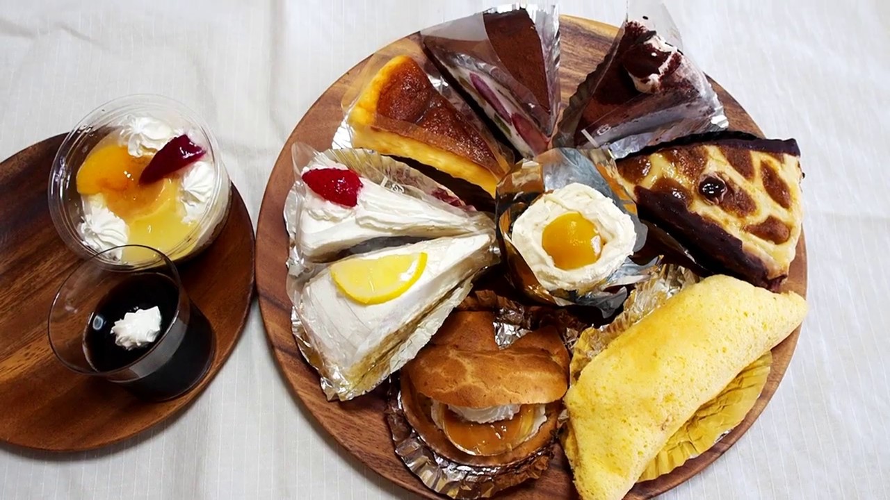 ケーキ食べ放題！自宅編【キクヤ】夜だけ開く不思議なケーキ店！池袋で真夜中でも買える！味は素朴でリーズナブルな価格だった！東京・池袋