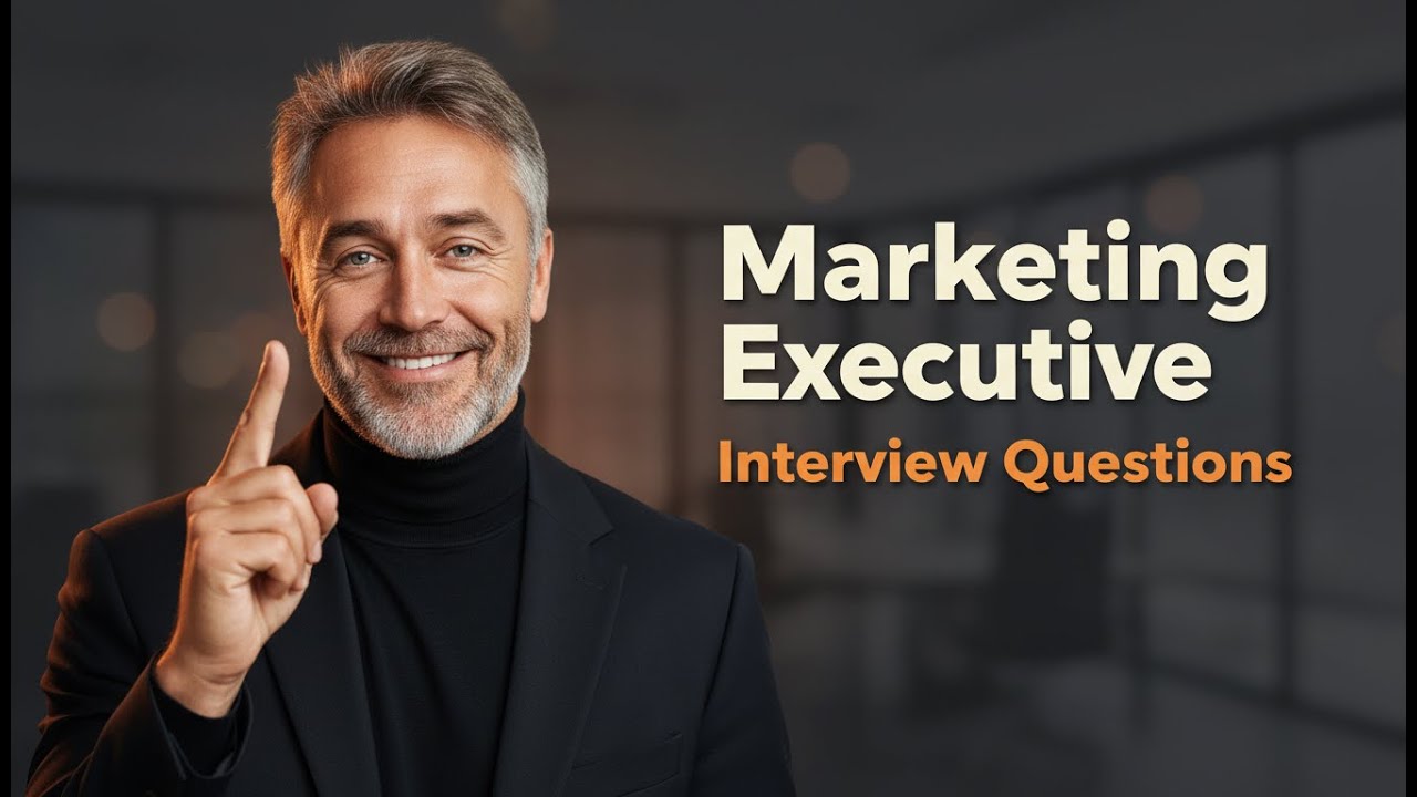 Top 5 Marketing Executive Interview Questions [With Expert Answers]