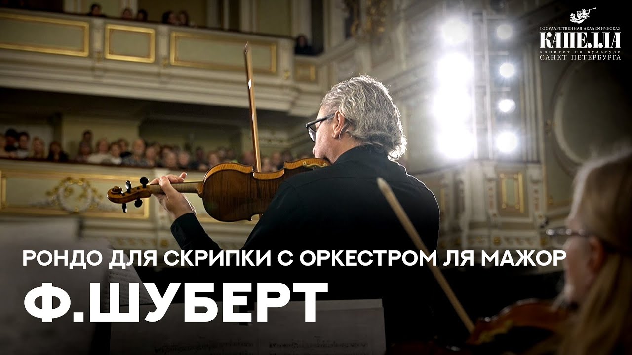 Ф.Шуберт. Рондо для скрипки с оркестром ля мажор, D. 438 #шуберт #чаусовский