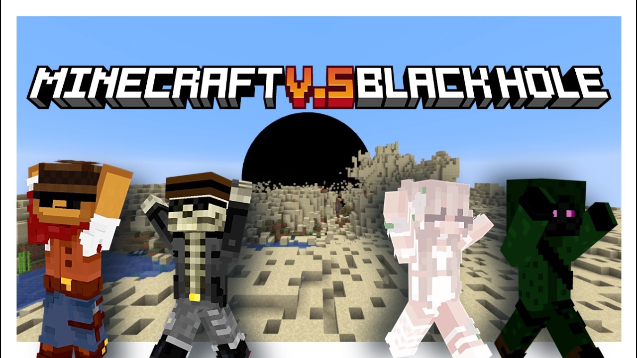 Can We Survive A BLACK HOLE In Minecraft