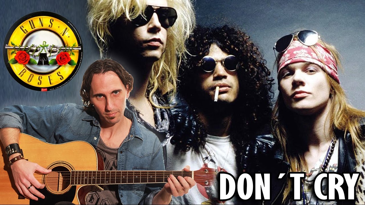 Como Tocar Don&acute;t Cry En Guitarra Ac&uacute;stica (Guns N&acute; Roses) S&uacute;per F&aacute;cil TCDG