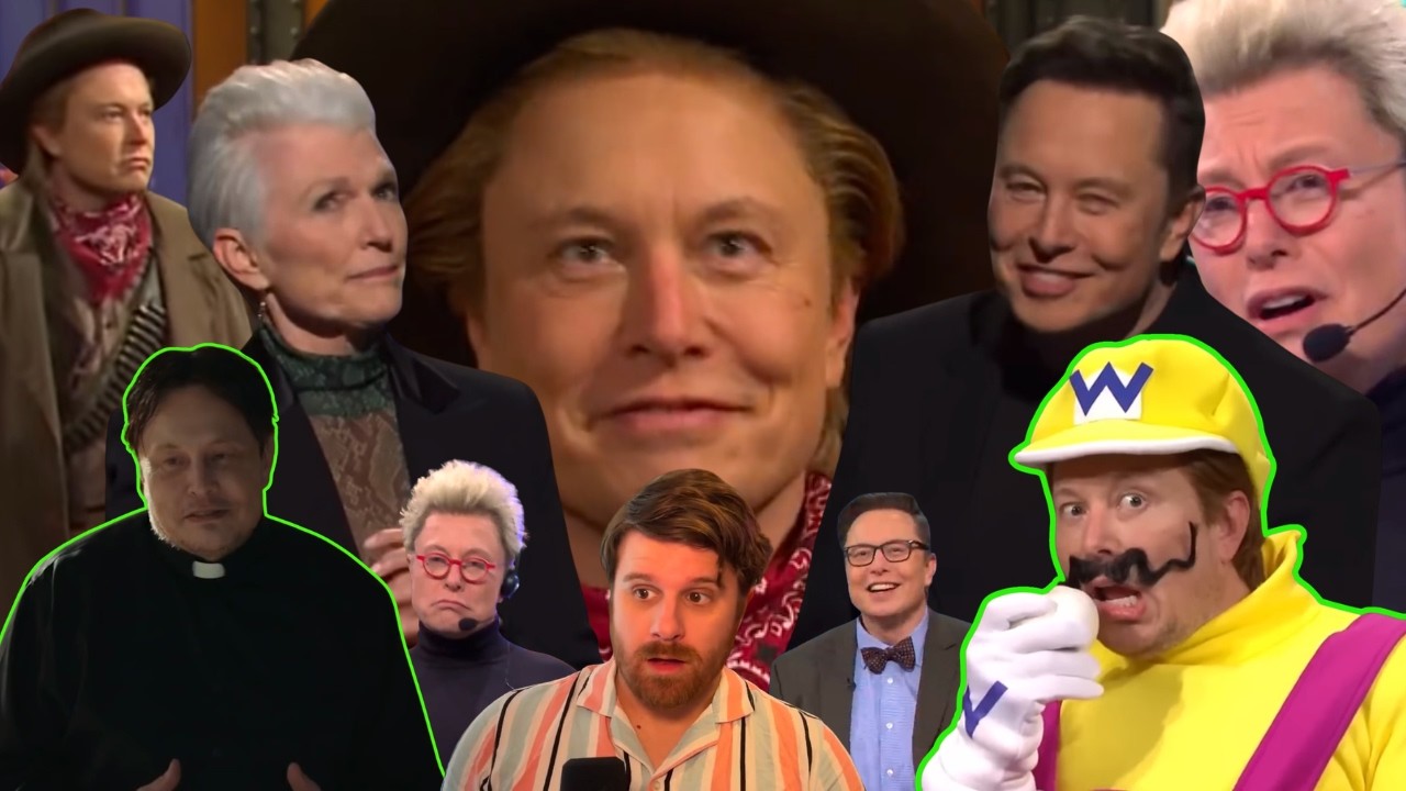 Анализ каждого провального скетча Илона Маска на SNL.