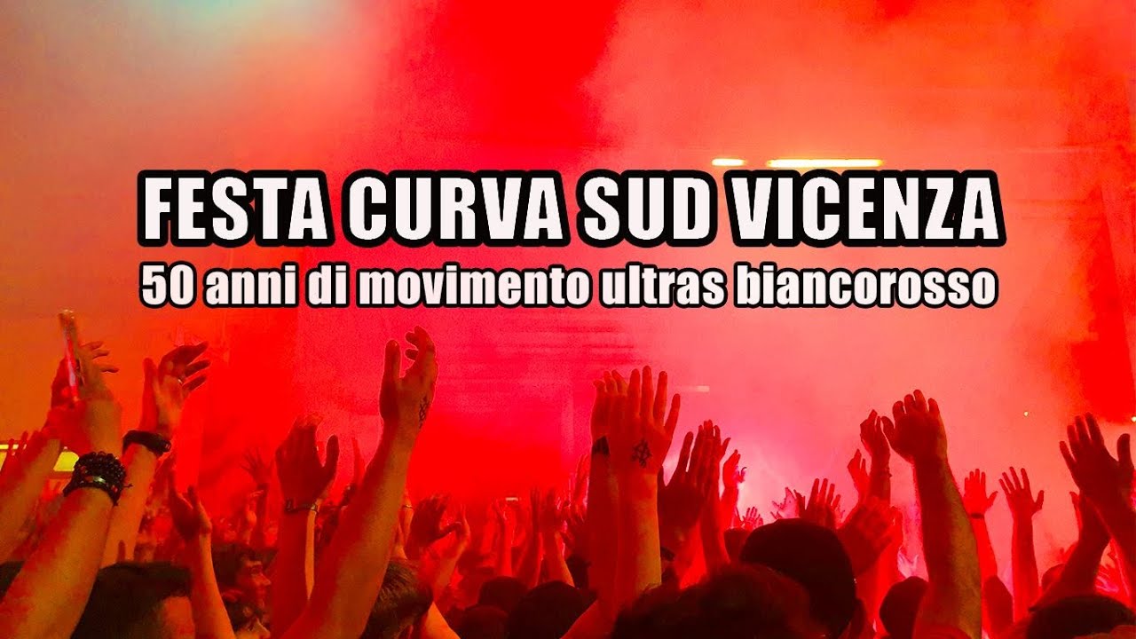 🔥📣Vicenza, la festa della Sud e i 50 anni degli ultras biancorossi