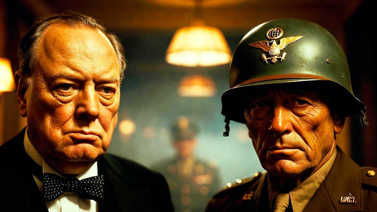 What Churchill Said When Patton Moved Ahead Faster Than British Intelligence Expected
